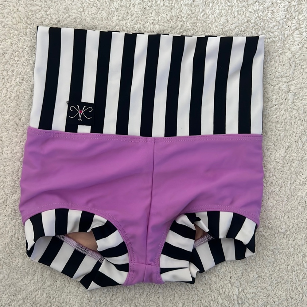 Kandi Kouture Striped Briefs/Shorts